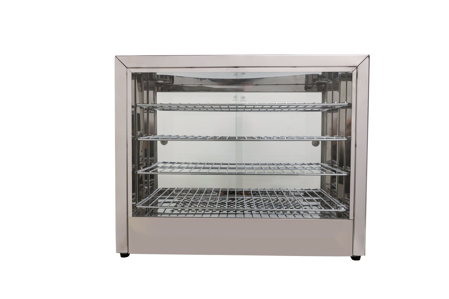 Omcan DW-CN-0641 25 In. Countertop Rectangular Display Warmer, 4-Rack, 1,000W