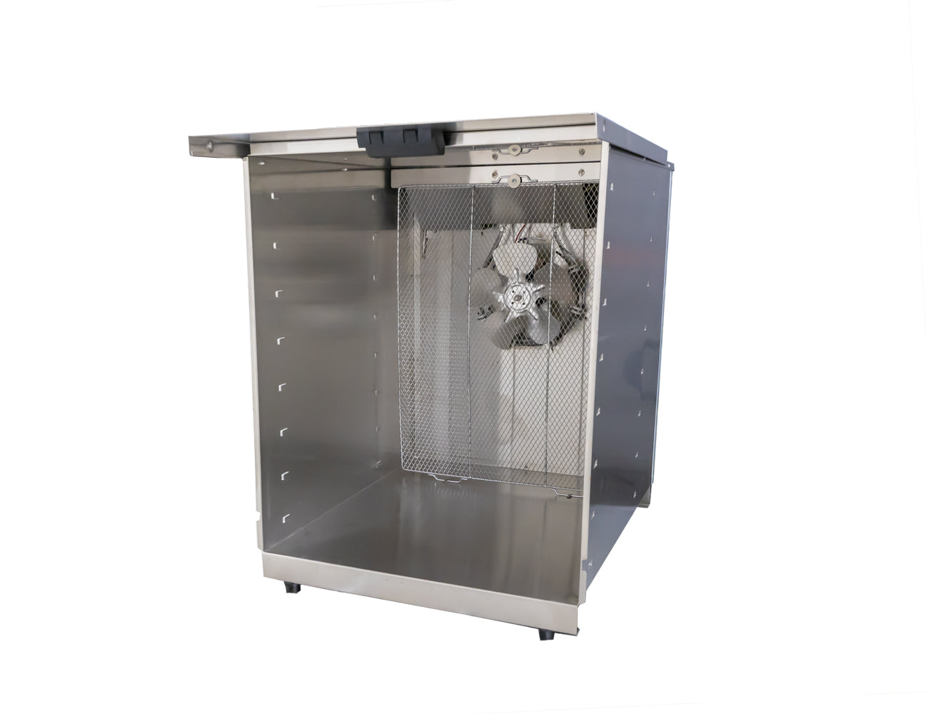 Omcan CE-CN-0016-D 16-Rack Stainless Steel Food Dehydrator, Thermostat Control, 1,000W