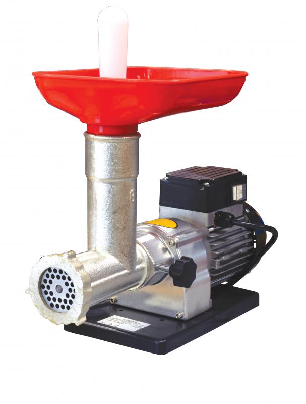 Omcan MG-IT-0008 #8 Light-Duty Meat Grinder, 370W, Cast Iron, 150 RPM