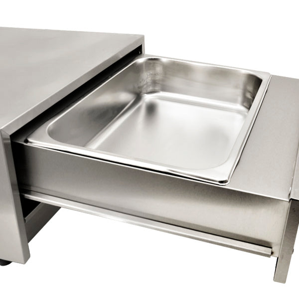 Omcan FW-CN-0032 Countertop Bun Warmer, 32-Bun Capacity, 450W, Dry Heat, Adjustable Timer