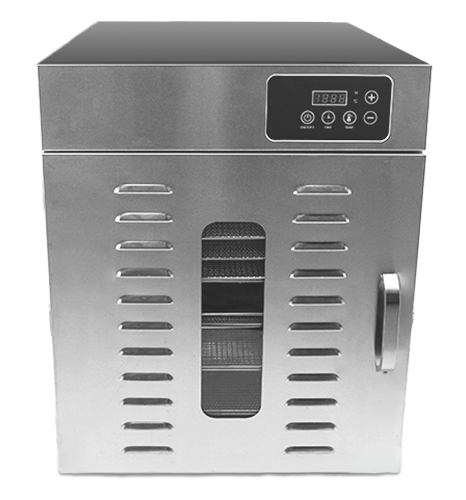 Omcan CE-CN-0012-E 12-Tray Stainless Steel Food Dehydrator, Digital Control, 1,000W