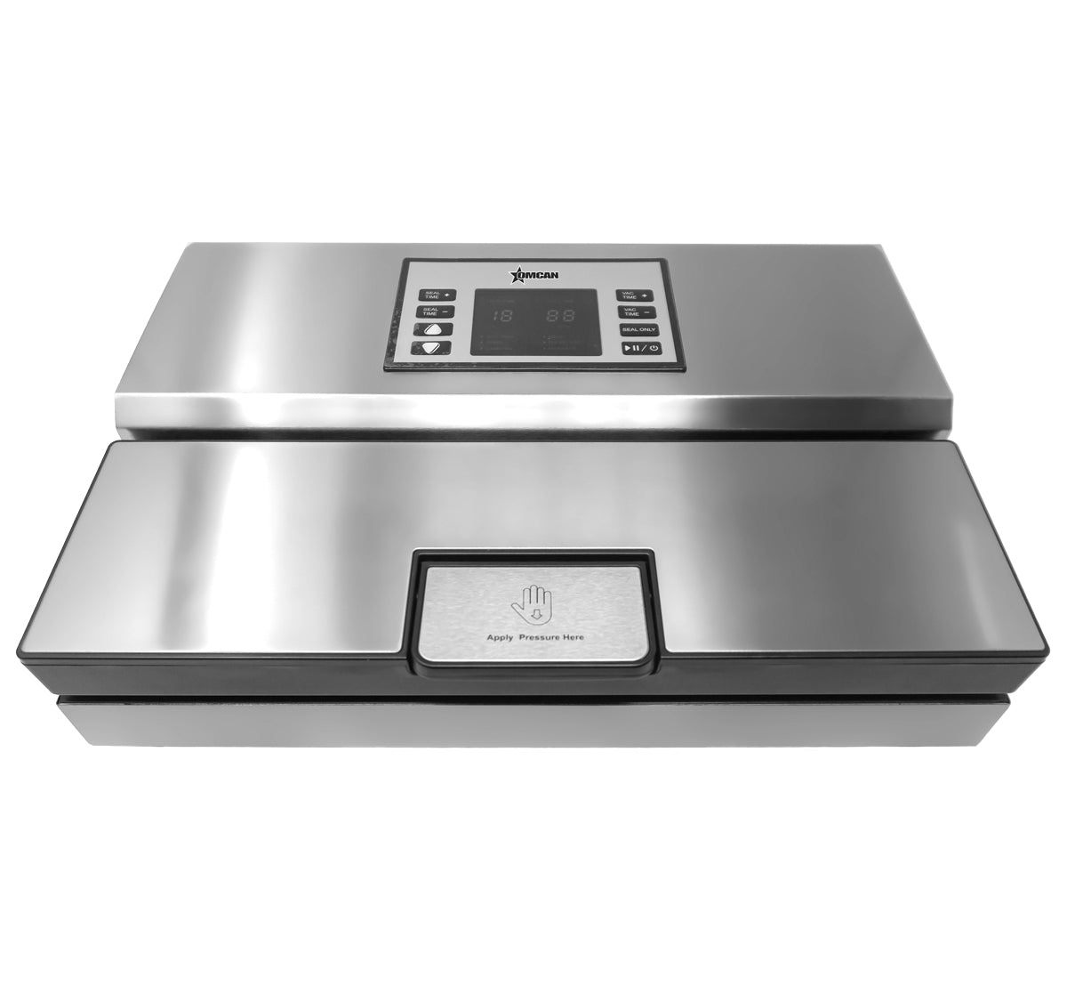 Omcan VP-CN-0012 12 In. Vacuum Packing Machine, 225W, Stainless Steel, -0.9 Bar Vacuum Pump