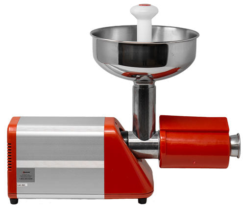 Omcan TS-IT-0134 Electric Tomato Squeezer, 246W (246W), 110 RPM, Stainless Steel, Plastic Cover