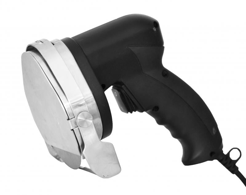Omcan KS-CN-0100 Electric Kebab Slicer/Cutter for Gyro and Shawarma, 80W, Adjustable Cutting Depth 0-0.31 in.