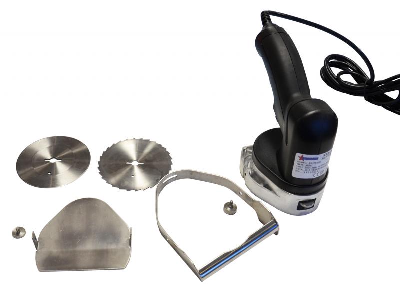 Omcan KS-CN-0100 Electric Kebab Slicer/Cutter for Gyro and Shawarma, 80W, Adjustable Cutting Depth 0-0.31 in.