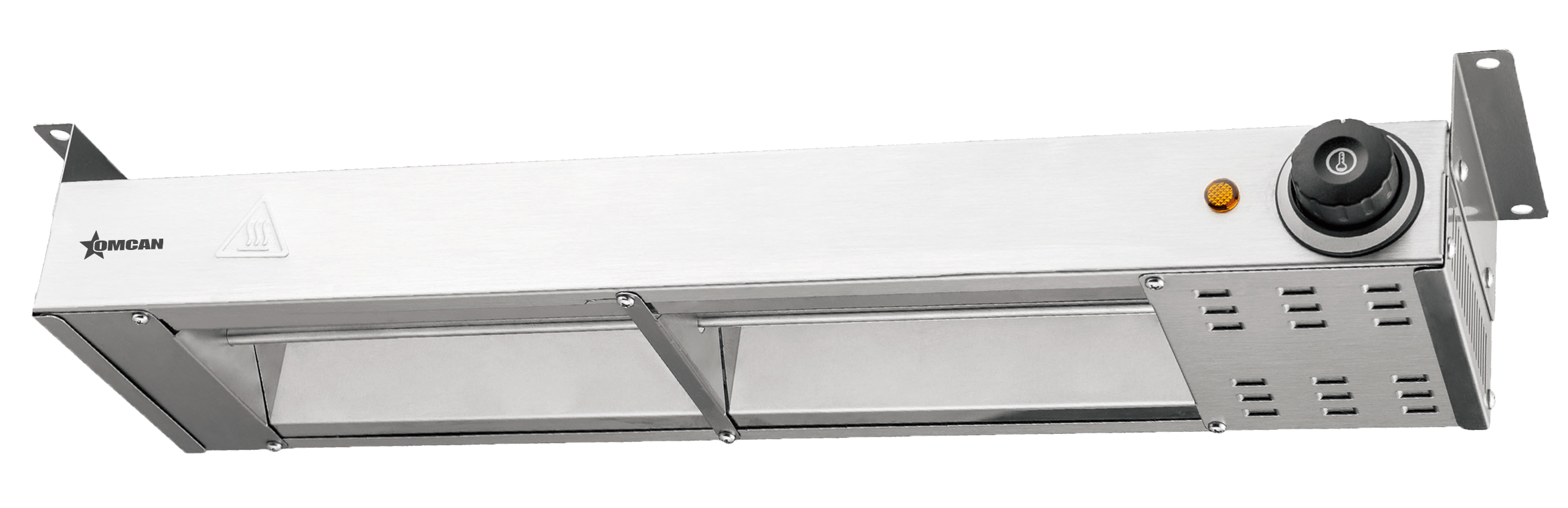 Omcan FW-CN-0002-B 36 In. Overhead Strip Warmer, 850W, Infinite Control, Stainless Steel