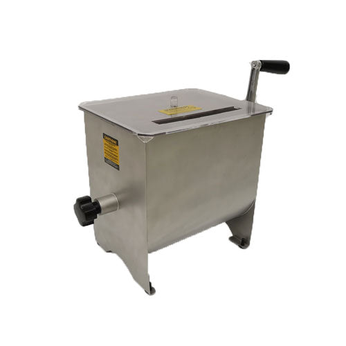 Omcan MM-CN-0020 Manual Non-Tilting Meat Mixer, 17 lb Capacity, Stainless Steel