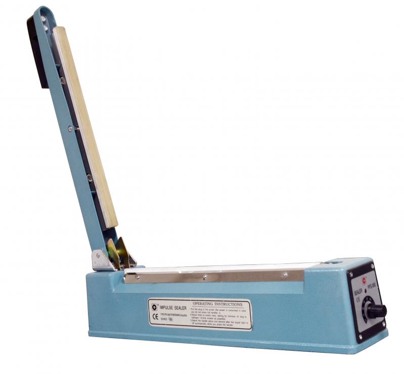 Omcan SE-CN-0305 12 In. Impulse Sealer, 0.08 in. Seal Width, Adjustable Timer