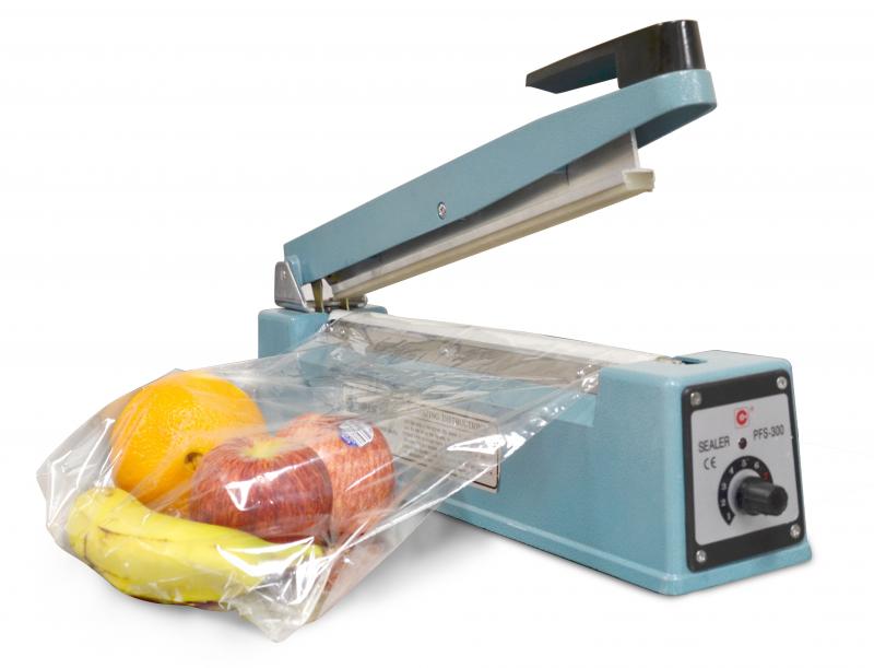 Omcan SE-CN-0305 12 In. Impulse Sealer, 0.08 in. Seal Width, Adjustable Timer
