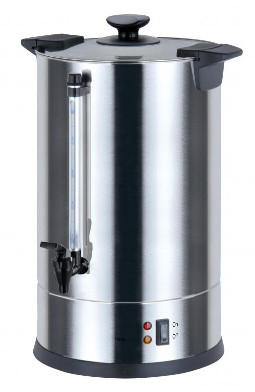 Omcan WB-CN-0049 2 Gal. Commercial Water Boiler, 49 Cups/Hour, 1.3 kW, Stainless Steel