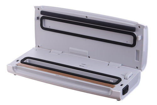 Omcan VP-CN-5100 15 In. Vacuum Sealer, 12 In. Seal Bar, Dual Pump, Pulse Control