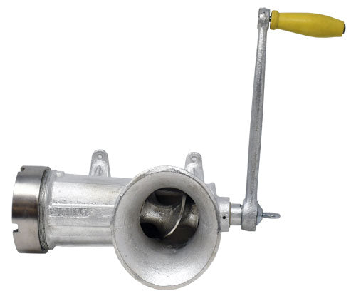 Omcan 11014 #32 Cast Iron Manual Meat Grinder, Light-Duty