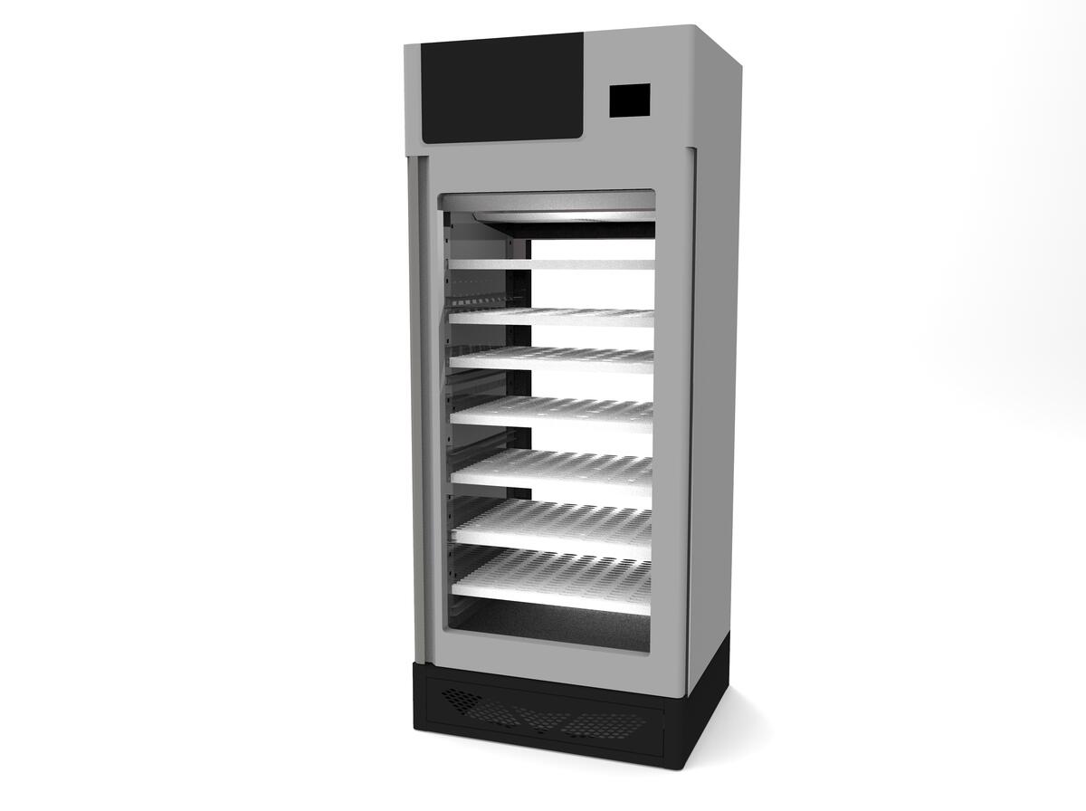 Omcan 45516 Affinacheese® STG150TFO Cheese Drying Cabinet, 330 lb Capacity, Stainless Steel