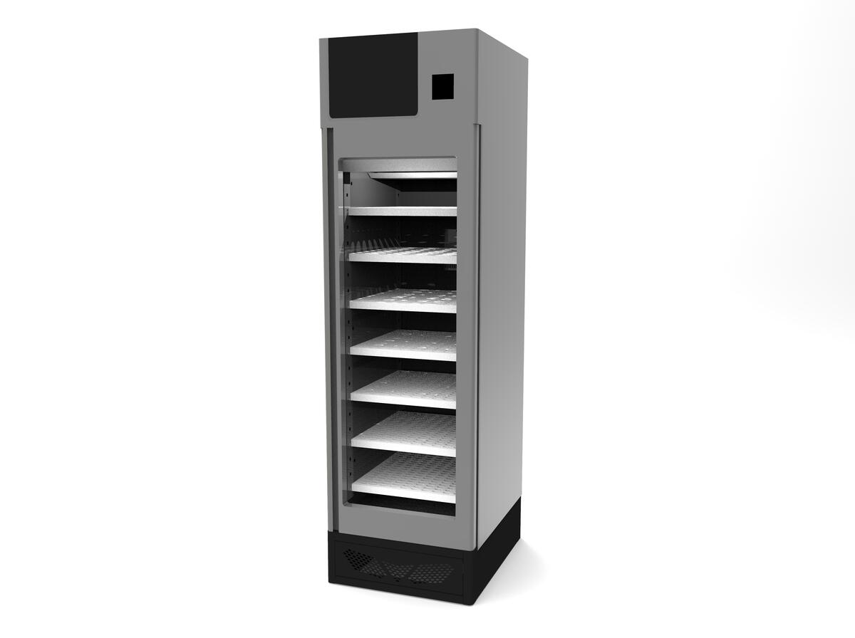 Omcan 45518 Affinacheese® STG100TFO Cheese Drying Cabinet, 220 lb Capacity, Stainless Steel