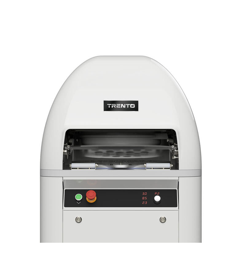 Omcan 48581 26 In. Vitella 30-Division Automatic Bun Divider and Rounder, Hydraulic, 9-Program Memory, 220V/1Ph