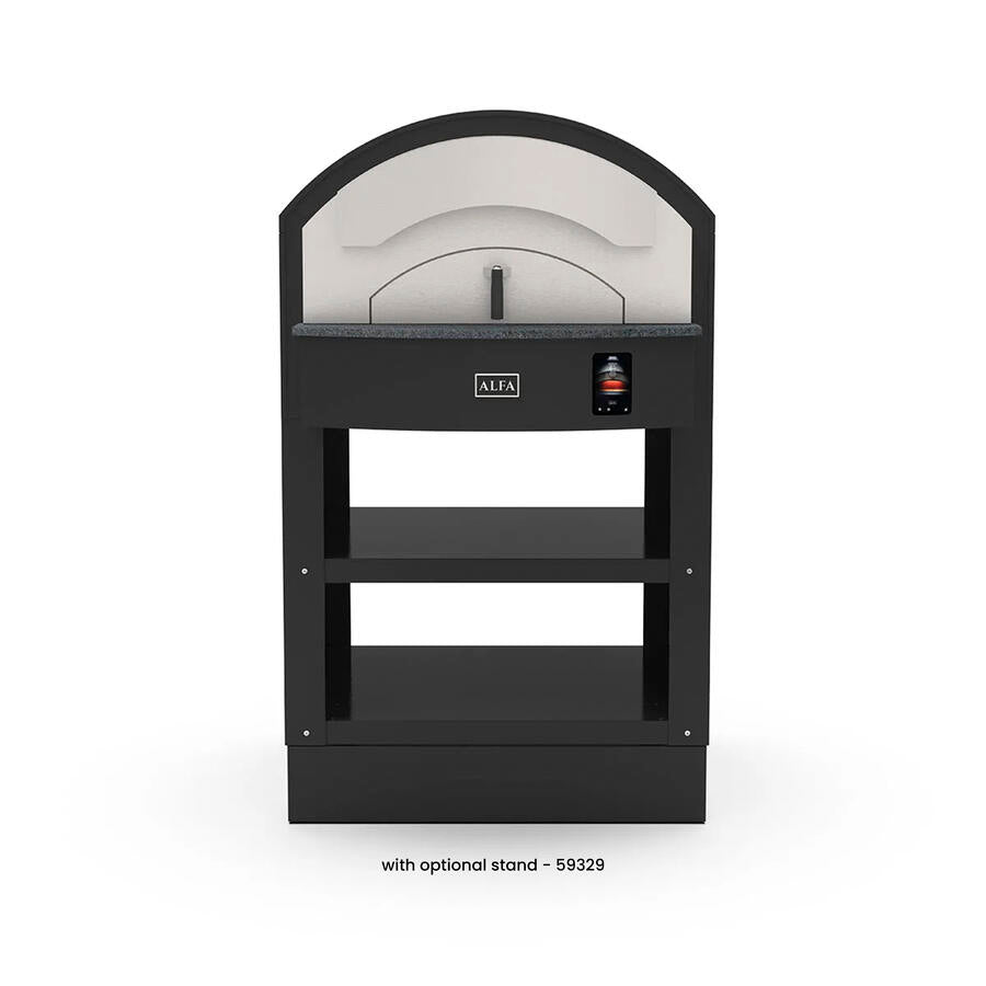 Omcan PE-IT-0004-E Alfa Zeno 4-Pizza Electric Deck Oven, Stainless Steel, Touchscreen, 240V/3Ph
