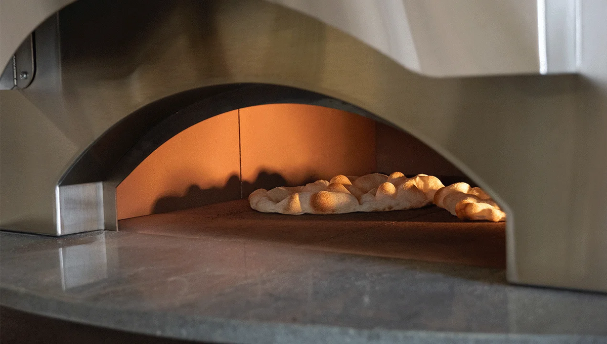 Omcan PE-IT-0004-E Alfa Zeno 4-Pizza Electric Deck Oven, Stainless Steel, Touchscreen, 240V/3Ph
