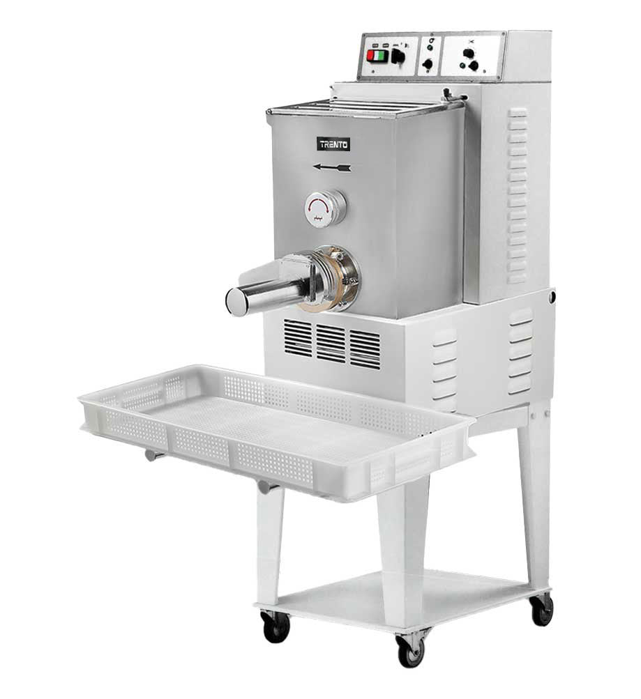 Omcan 13236 55 lb/hr Floor Model Pasta Machine, 1.5 HP, Water Cooling System, Stainless Steel, Three-Phase
