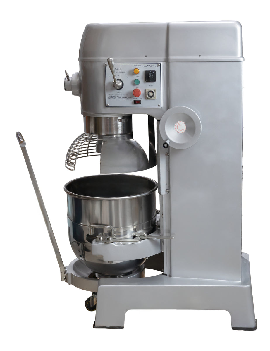 Omcan MX-CN-0060-U 60 qt Stainless Steel Planetary Mixer, 4-Speed, 115V/1Ph, #12 Hub