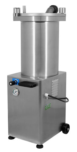 Omcan SS-ES-0065-F 65 lb Stainless Steel Hydraulic Sausage Stuffer, Speed Control, 110V/1Ph
