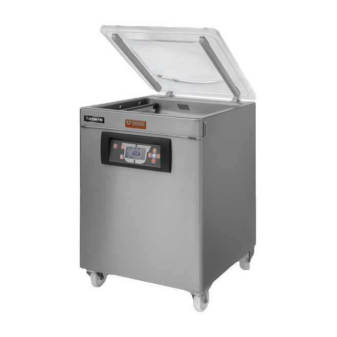 Omcan M10-SS Turbovac M10 Heavy-Duty Mobile Vacuum Packaging Machine, 16" Double Seal, 120V