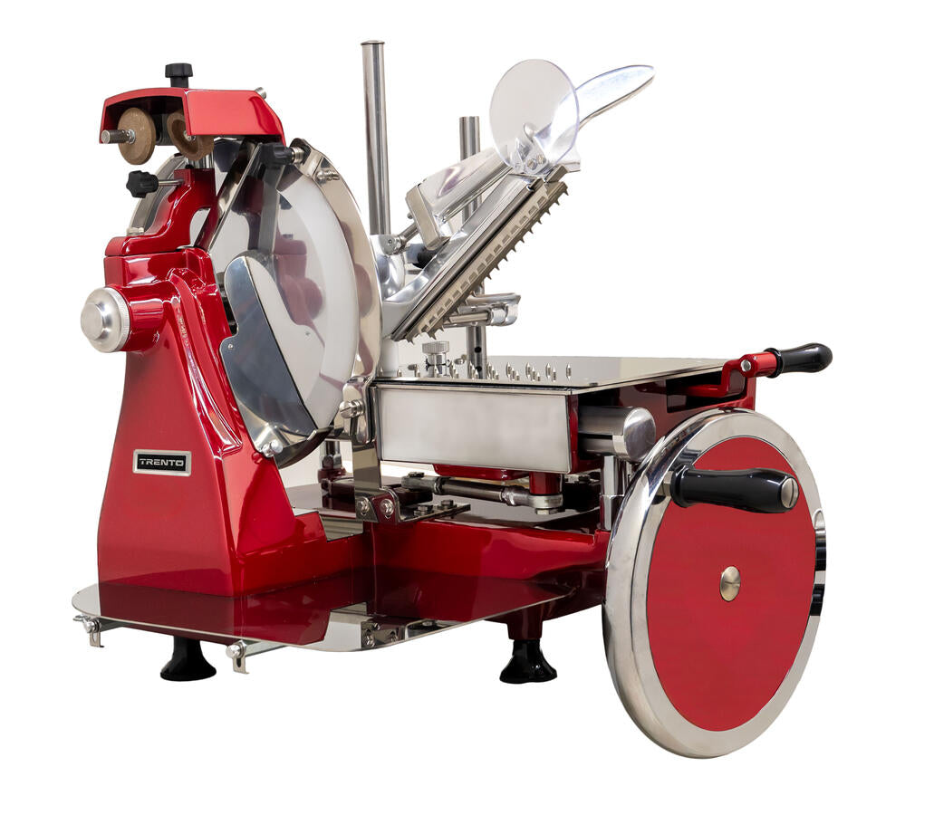Omcan MS-IT-0370-M 14.5" Volano Manual Meat Slicer, Standard Flywheel, Stainless Steel