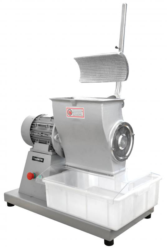 Omcan 39498 Stainless Steel Heavy-Duty Cheese Grater for Hard Cheese, 220 lb/hr, 4 HP, 208V/3Ph
