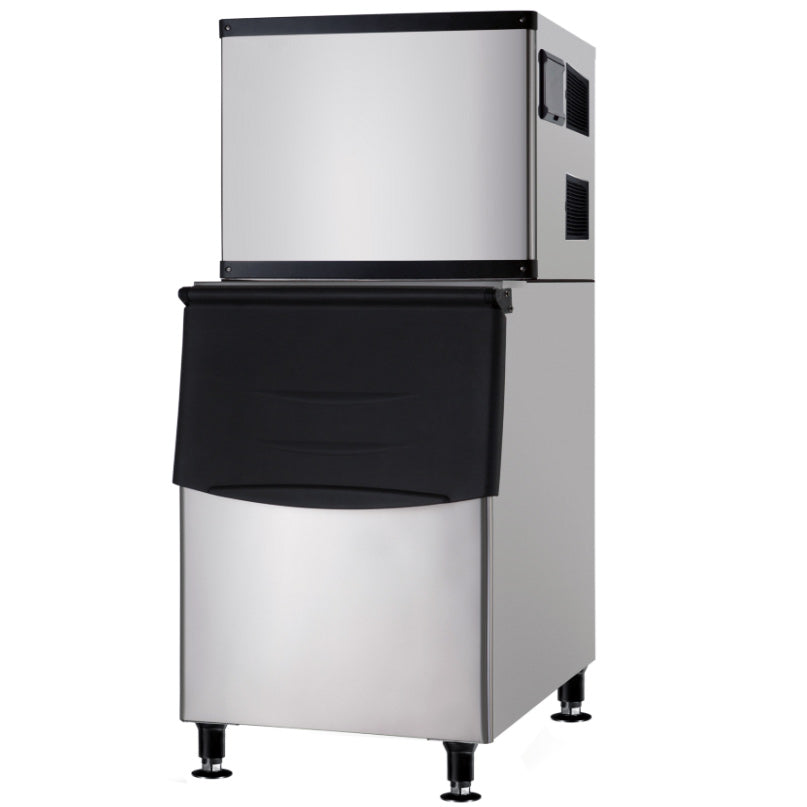 Omcan IC-CN-0529 29.9 In. Ice Maker, 500 lb/Day, 375 lb Bin, Full Cube, Air Cooled, Energy Star