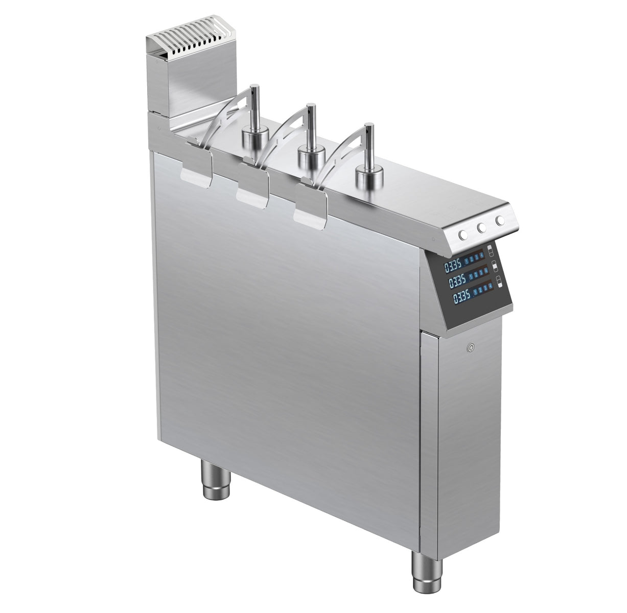 Omcan 49164 8 In. 3-Basket Auto Lifter for Pasta Cookers, 800W, Programmable Timers, Set and Forget, 230V