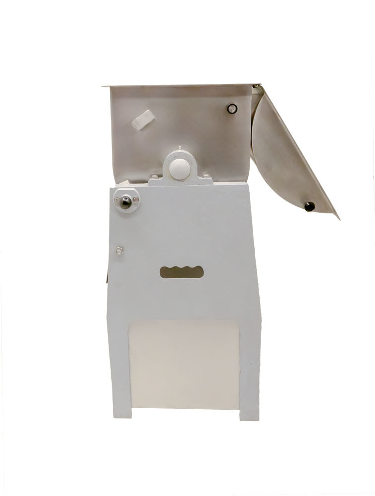 Omcan MM-BR-0050 110 lb. Medium-Duty Meat Mixer, Stainless Steel Tank and Blades, Tilting Discharge