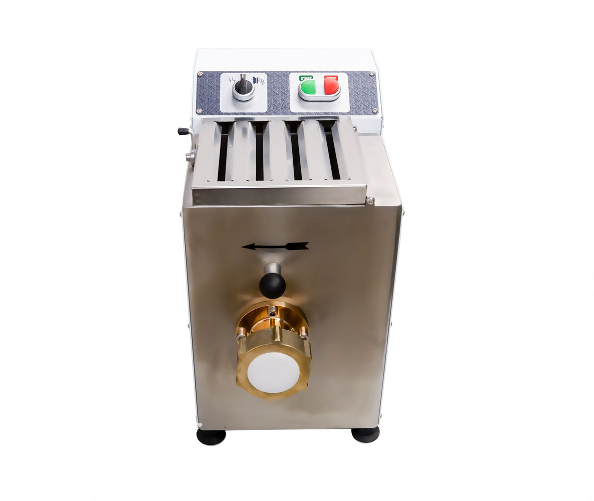 Omcan PM-IT-0004 10 In. Countertop Pasta Machine, 8.8 lb/hr Output, 373W, Stainless Steel