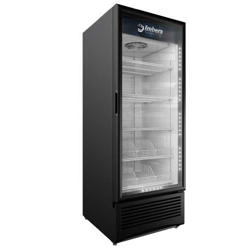 Omcan 41221 VFS24 30 In. Imbera Glass Door Merchandiser Freezer, 23 Cu. Ft., Energy Star, CIF Intelligent Control
