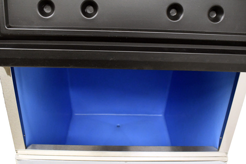 Omcan IC-CN-0529 29.9 In. Ice Maker, 500 lb/Day, 375 lb Bin, Full Cube, Air Cooled, Energy Star