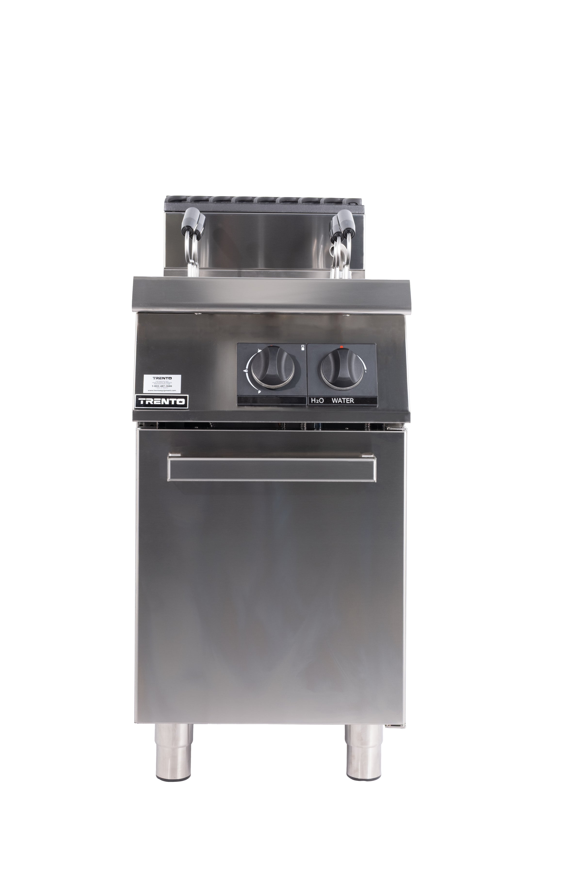 Omcan CE-IT-0045 12 Gallon Single Tank Natural Gas Pasta Cooker, Single ...