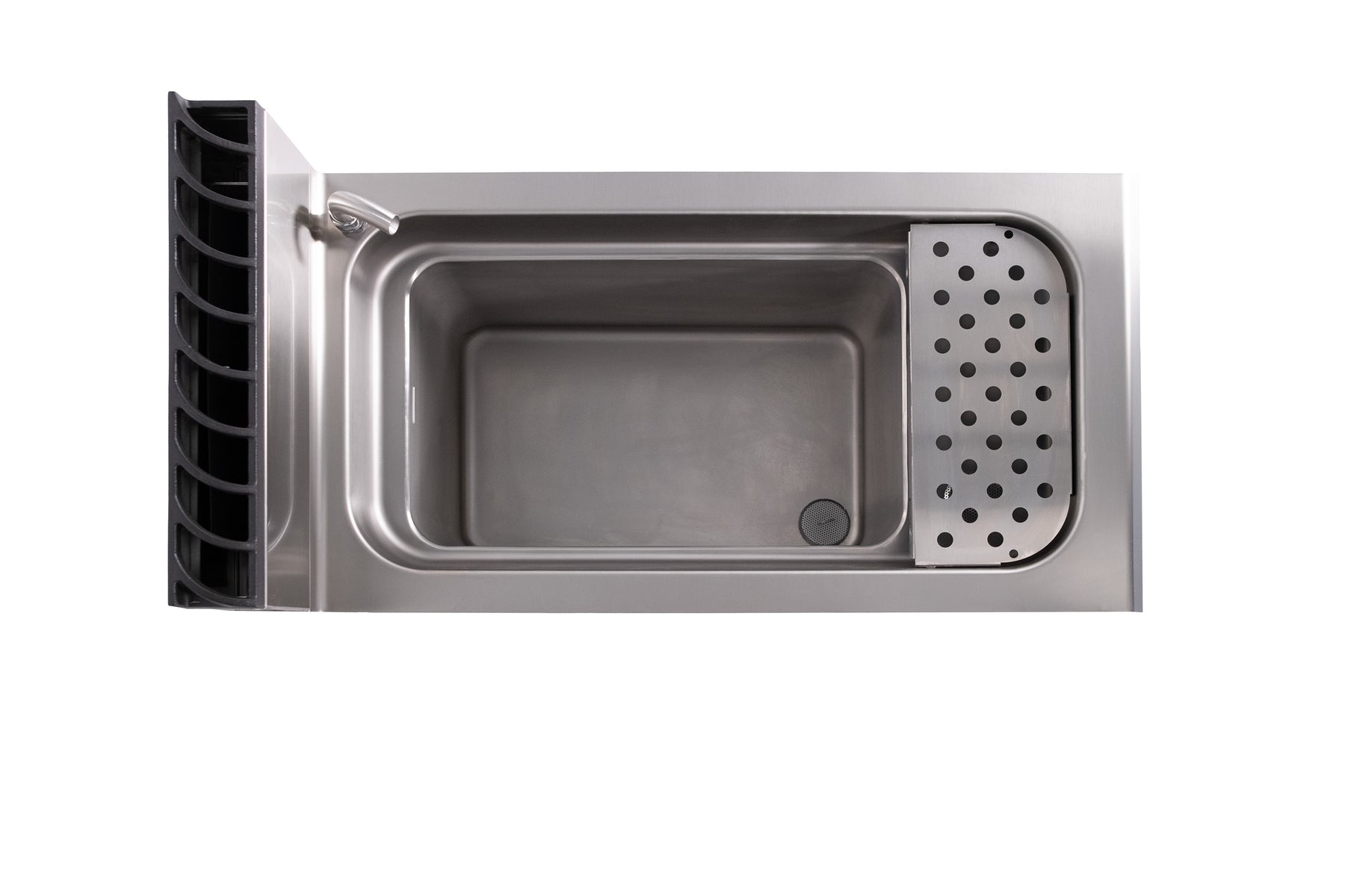 Omcan CE-IT-0045PLUS 12 Gallon Single Tank Natural Gas Pasta Cooker, Double Burner, Stainless Steel, 78,000 BTU