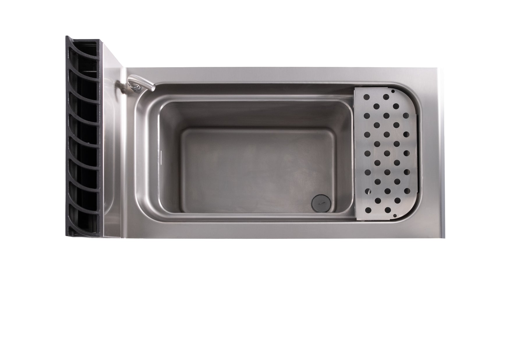 Omcan CE-IT-0045 12 Gallon Single Tank Natural Gas Pasta Cooker, Single Burner, Stainless Steel, 47,500 BTU