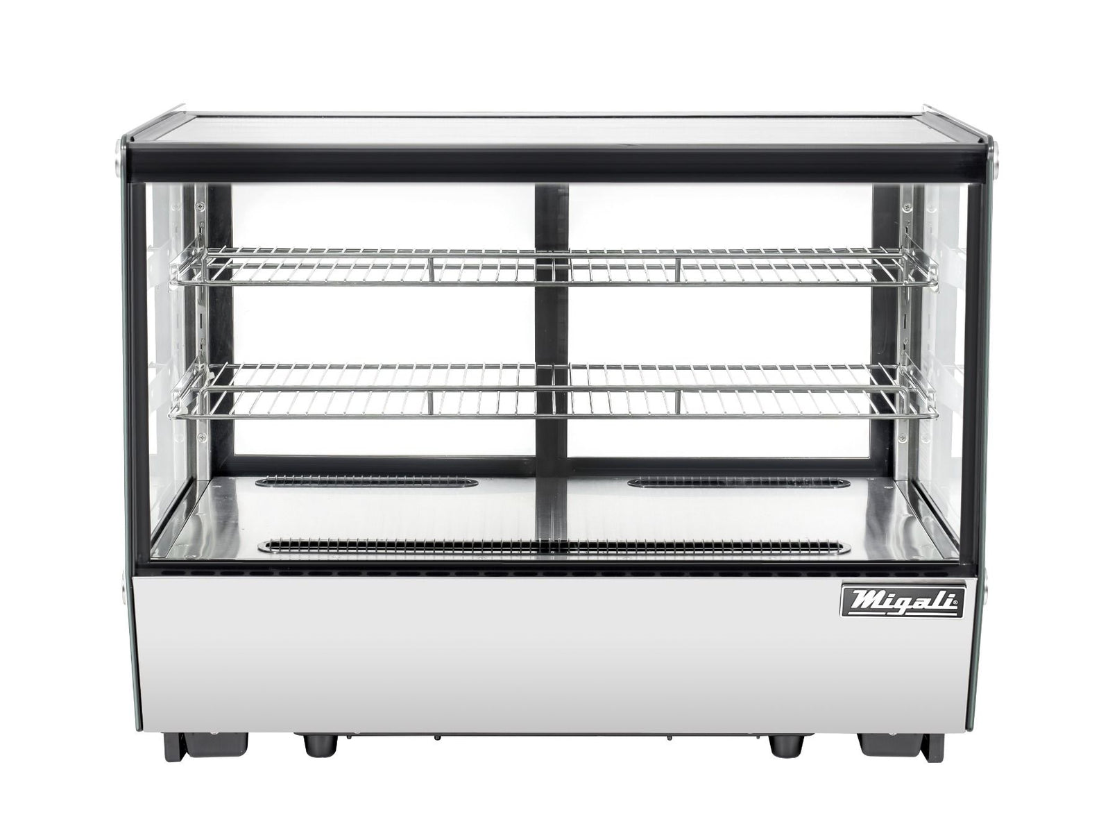 Migali C-56CTS-35 35 In. Counter-Top Refrigerated Display Case, Straight Glass, 5.7 Cu Ft, R290 Refrigerant