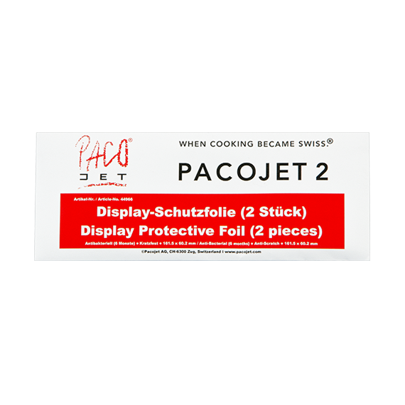 Pacojet 41699 2 Display Protective Foil, Anti-Bacterial, Anti-Scratch, 2-Pack
