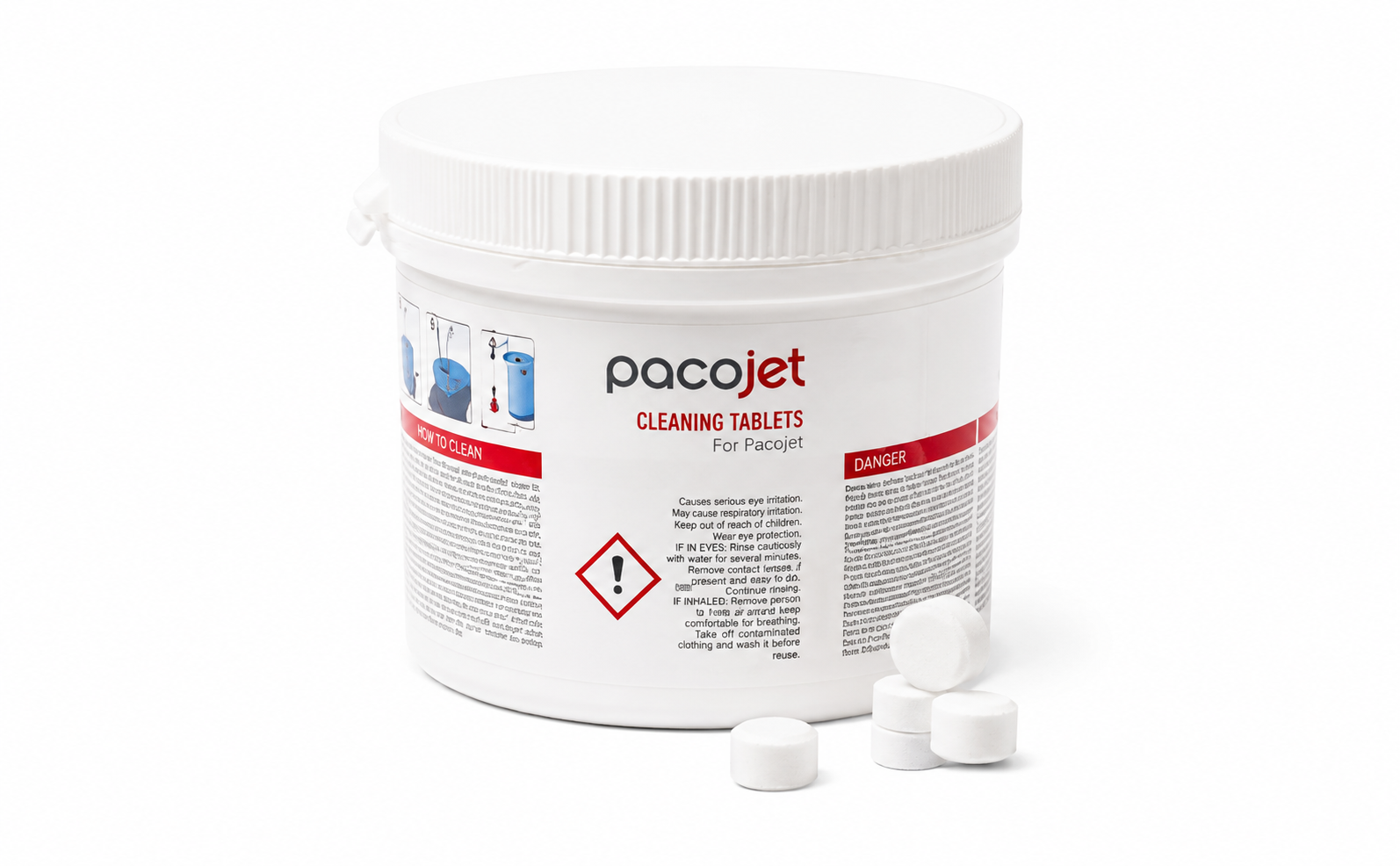 Omcan 48700 Pacojet Cleaning Tabs, 60 Pieces per Jar