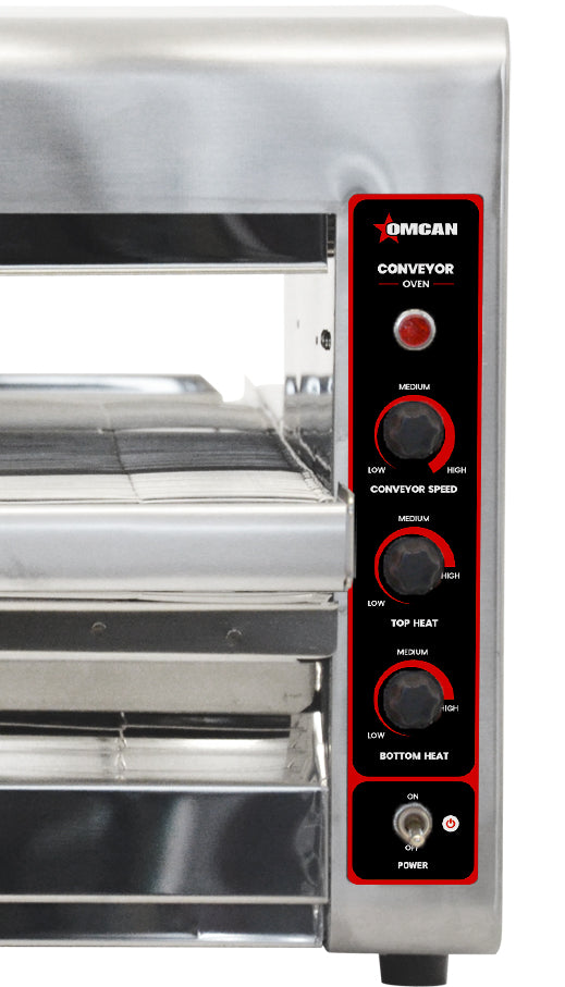 Omcan CE-TW-0356 41 In. Conveyor Toaster Oven, 14 In. Belt Width, 3.6 kW, 240V