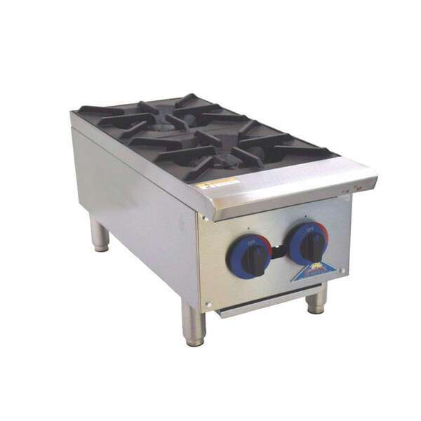Comstock-Castle CCGHP-2, 12 In. Countertop Gas Hot Plate