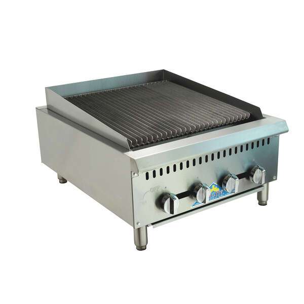 Comstock-Castle CCHRB24, 24 In. Countertop Gas Radiant Charbroiler