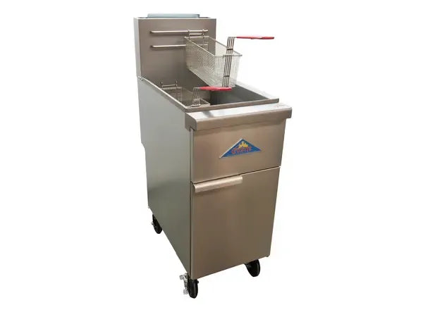 Comstock-Castle CS-VF50, 16 In. Custom Open-Pot Floor Fryer