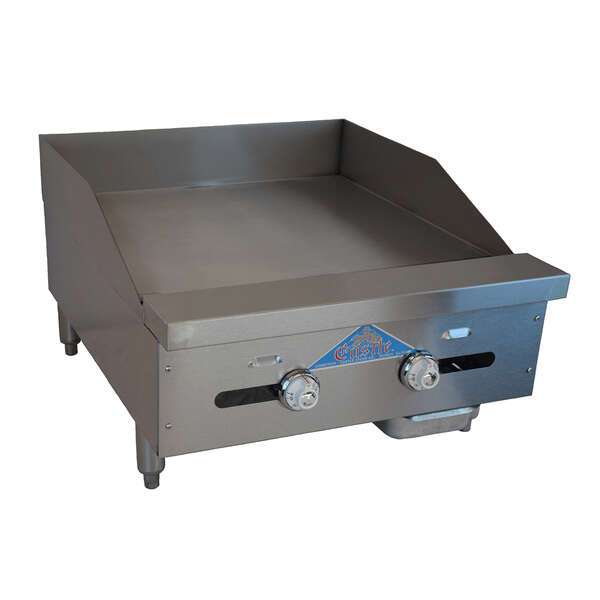 Comstock-Castle FHP24-24T, 24 In. Countertop Gas Thermostatic Griddle