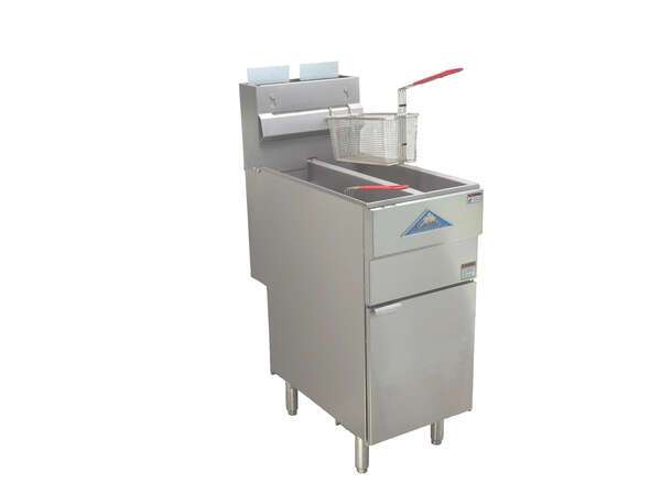 Comstock-Castle GF120T-P, 16 In. Gas Floor Fryer Thermostatic (Propane)