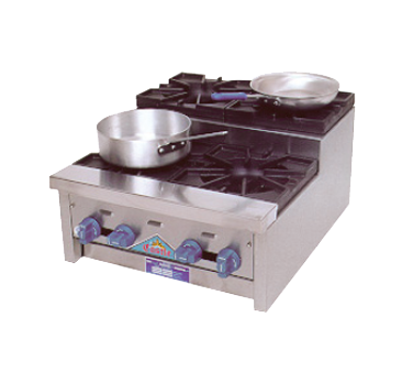 Comstock-Castle SUFHP24, 24 In. Step-Up Countertop Gas Hot Plate