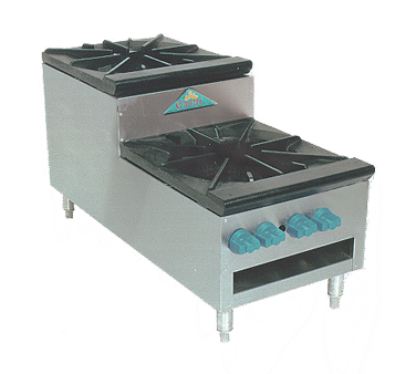 Comstock-Castle SUCSP36, 36 In. Step-Up Gas Stock Pot Range