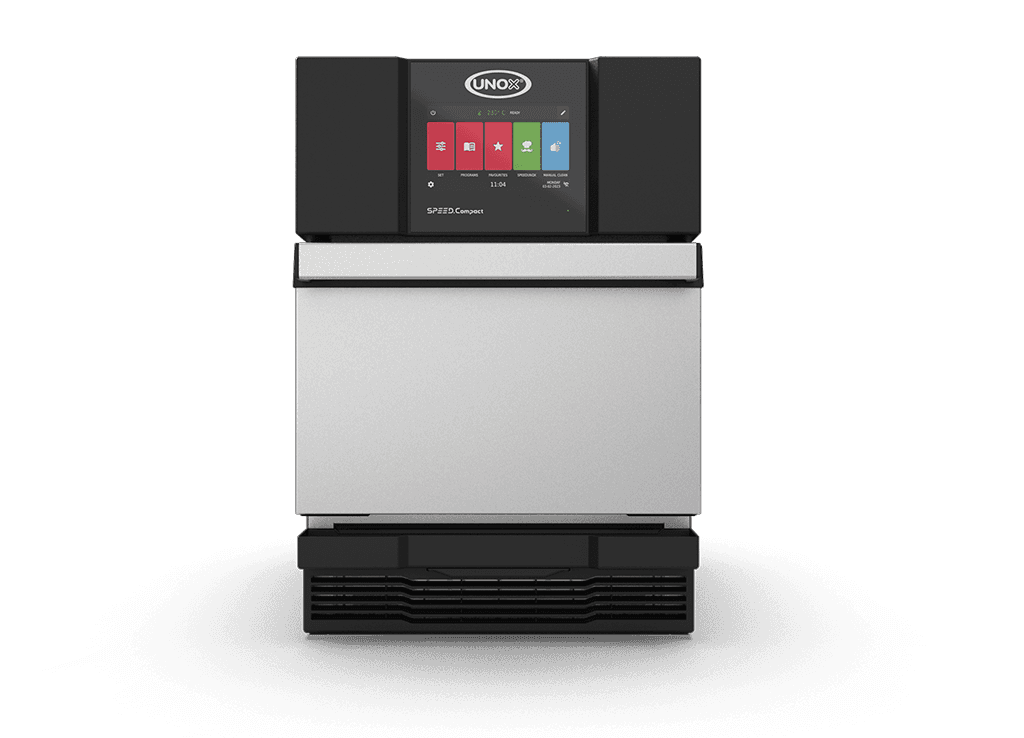 UNOX XAMA-01NS-MCDS 16 In. Electric SPEED.Compact ECO Speed Oven, Single Tray Capacity, Compact Footprint, 9.5-Inch Touch Controls