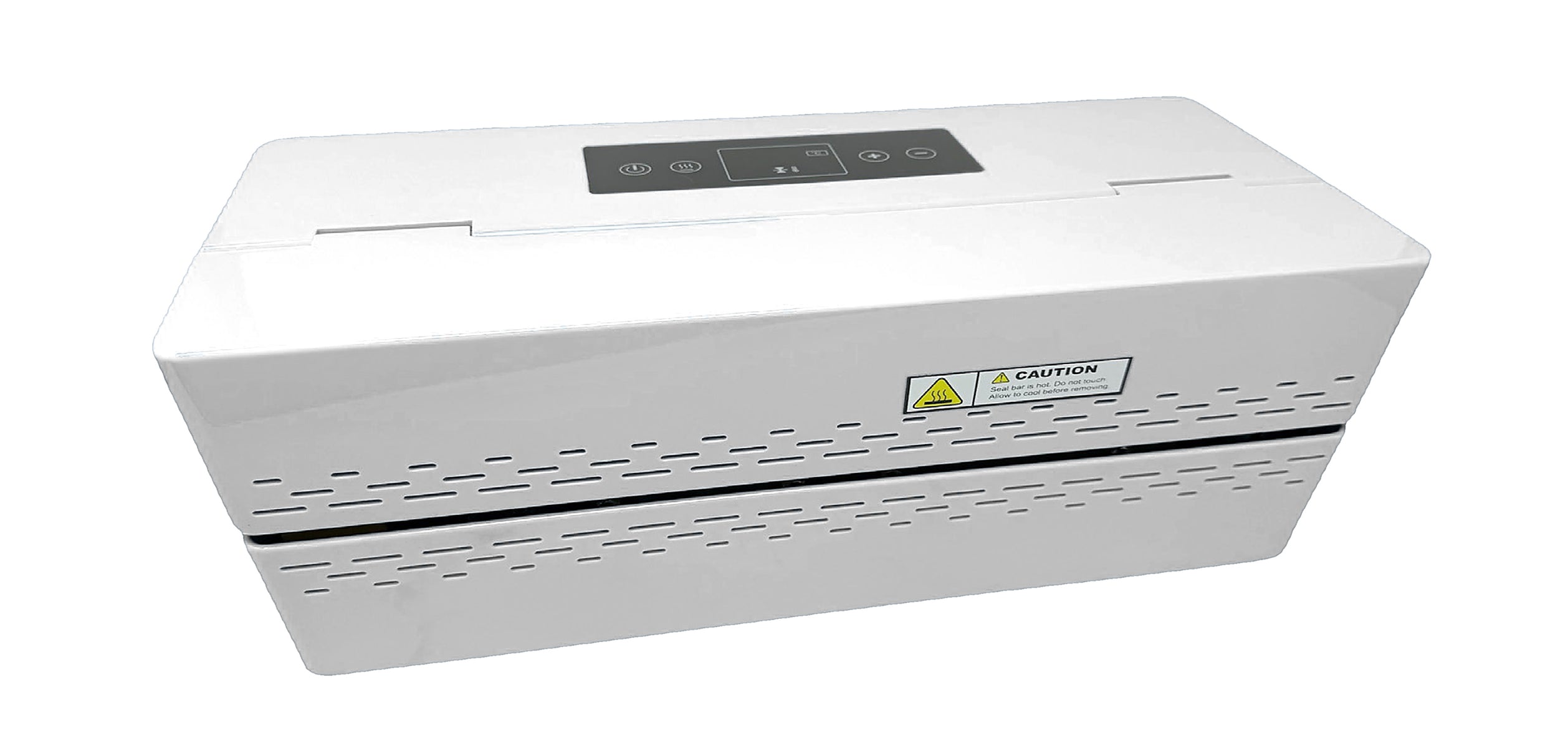 Sealer Sales CBS-640-WHI Portable Continuous Band Sealer, White, 10mm Seal, Touchscreen Control, 0-275 in/min, 12 lbs