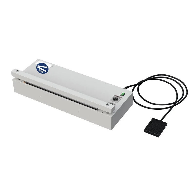 Sealer Sales AVP-25 25" Pneumatic Foot Impulse Sealer, 1/4" Seal Width, Hands-Free Foot Pedal, Powder Coated Steel Chassis